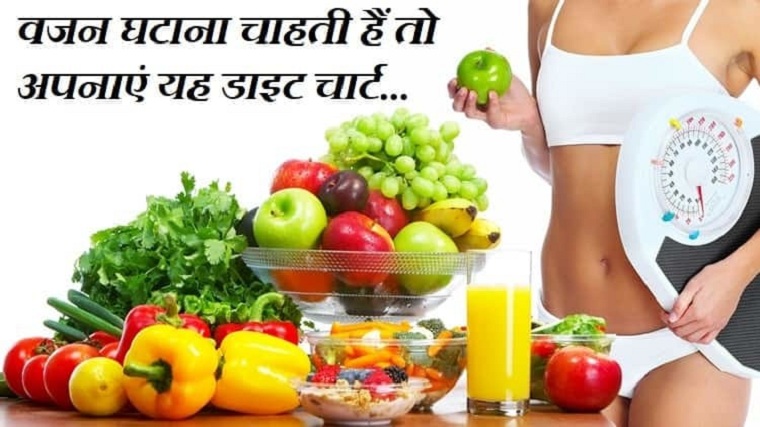 Weight Loss Diet Chart For Female Vegetarian