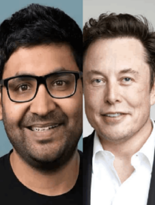 Messages between Elon Musk and Twitter boss Parag Agrawal