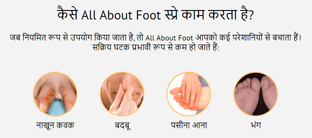 All About Foot Spray
